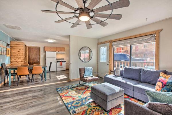Walk To Main St & Riverfront Trail: Mtn-view Condo - Red River, NM