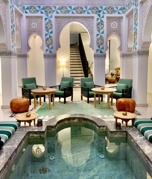 En la foto se muestra el objeto Riad Ksar Saad & Spa ubicado en la ciudad de Marrakech.