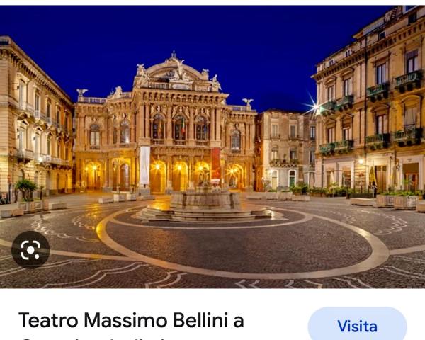 A la foto es mostra l'objecte Casa vacanze al teatro situat a la ciutat de Catània.