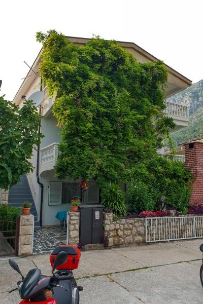 På bilden syns objektet Apartments with parking space Podaca, Makarska - 10439 som ligger i staden Podaca.