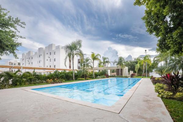 Departamento Lirios Residencial para 5 Alberca, Cancún