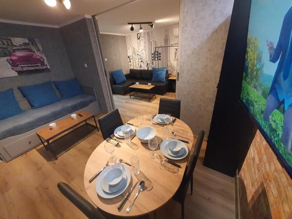 På billedet ses objektet JDK Apartamenty Młynarska 44m2 6-osobowy beliggende i byen Kalisz.