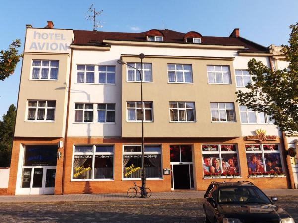 A la foto es mostra l'objecte Hotel Avion situat a la ciutat de Prostějov.