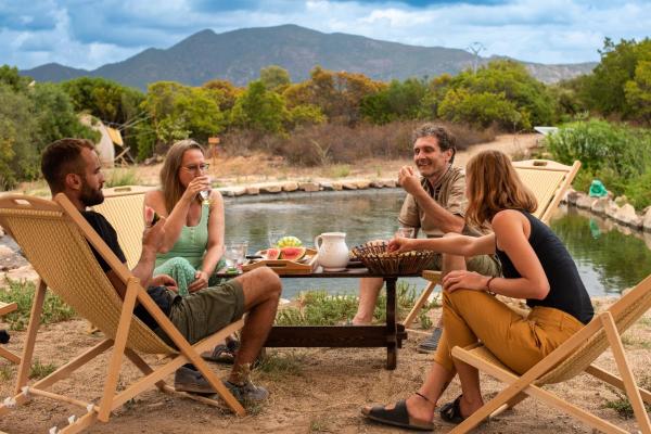 Nella foto è visibile l'oggetto ecoVita agri-glamping situato nella città di San Vito.