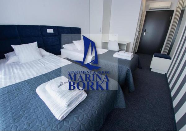 På billedet ses objektet Apartment & Room MARINA BORKI - Pokoje beliggende i byen Augustów.