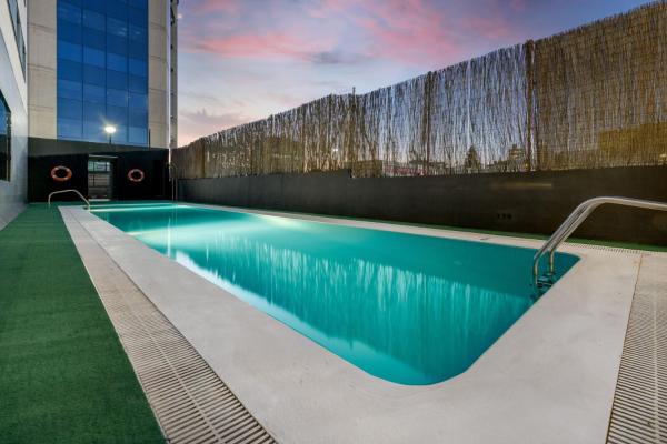 Na zdjęciu widoczny jest obiekt AC Hotel Murcia by Marriott położony w mieście Espinardo.