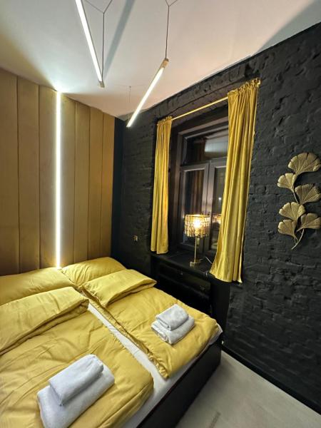 A la foto es mostra l'objecte DarkHouse Gold situat a la ciutat de Łódź.