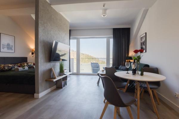 A la foto es mostra l'objecte Apartament Oliwka z prywatnym miejscem postojowym situat a la ciutat de Karpacz.