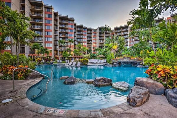 A la foto es mostra l'objecte Oceanview 2BR 2BA Penthouse - Aston Kaanapali Shores situat a la ciutat de Lahaina.