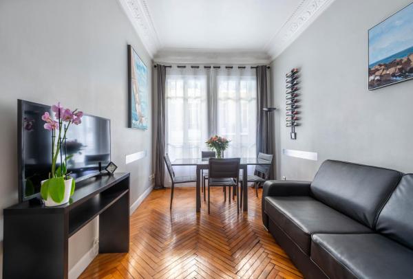 A la foto es mostra l'objecte Nice Central Art Deco Flat 45 m² situat a la ciutat de Niça.