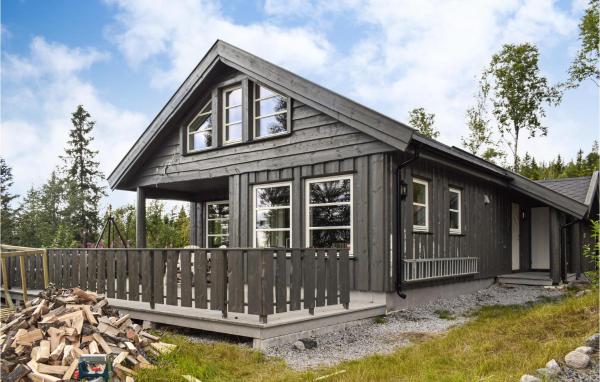 Na foto é possível ver o objeto 4 Bedroom Pet Friendly Home In Eggedal localizado na cidade de Kleiv.