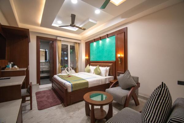 På billedet ses objektet Holy Shivana Boutique Hotel Rishikesh beliggende i byen Rishikesh.