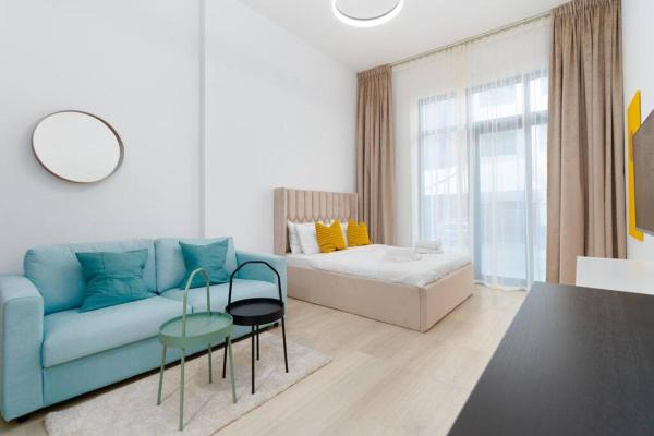 Na fotografii je vidět objekt Nice and cozy Studio Elysée 2 in JVC - Dubai nacházející se ve městě Dubaj.