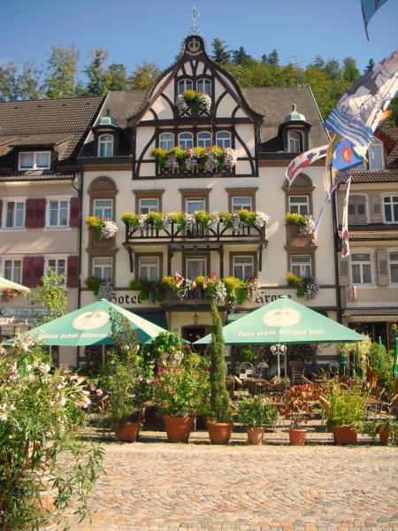 A la foto es mostra l'objecte Hotel Restaurant Krone situat a la ciutat de Oberwolfach.