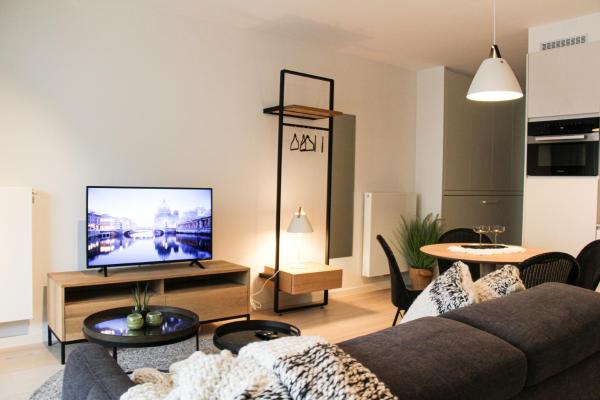 A la foto es mostra l'objecte Crystal Residences - Luxurious Seaside Apartments situat a la ciutat de Oostende.