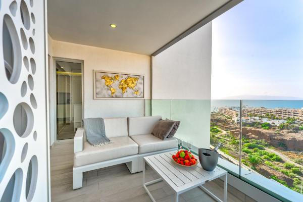 Nella foto è visibile l'oggetto Ocean View Apartment situato nella città di Adeje.