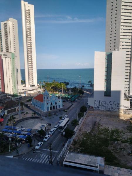 På bilden syns objektet Lindo Apartamento com piscina à 100m do MAR som ligger i staden Recife.
