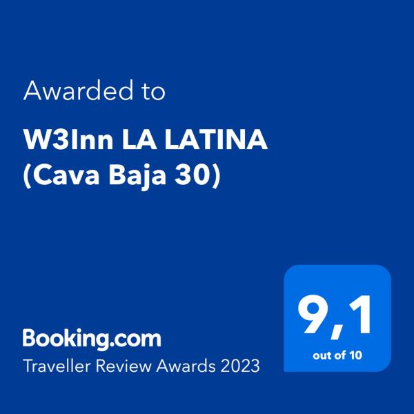 A la foto es mostra l'objecte W3Inn LA LATINA (Cava Baja 30) situat a la ciutat de Madrid.