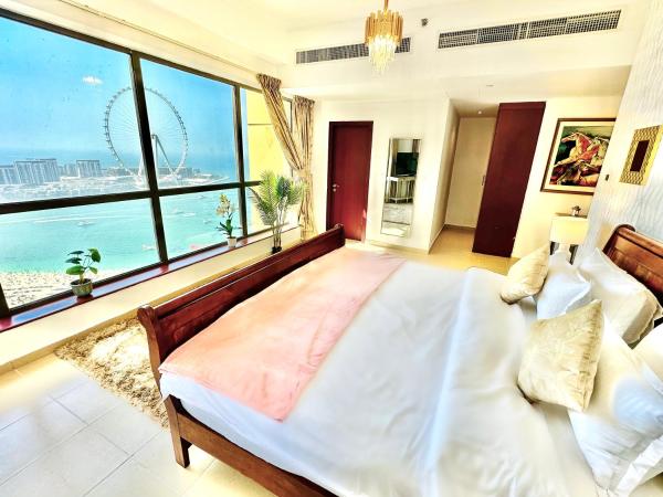 Na fotografii je vidět objekt Luxury Casa - Indigo Sea View Apartment JBR Beach 2BR nacházející se ve městě Dubaj.