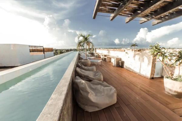 Black House Aldea Zama I Spacious 2bd Apt With Private Jacuzzi - Tulum