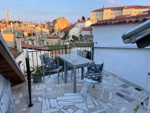 A la foto es mostra l'objecte Steinhaus mit Terrasse situat a la ciutat de Rovinj.