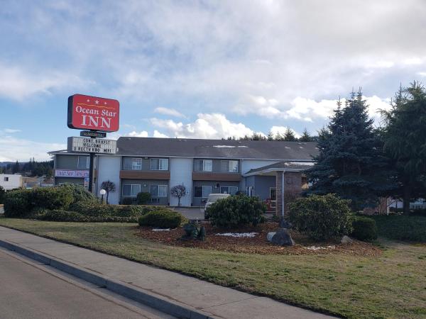 The photo shows the Ocean Star Inn located in the city of Sequim.