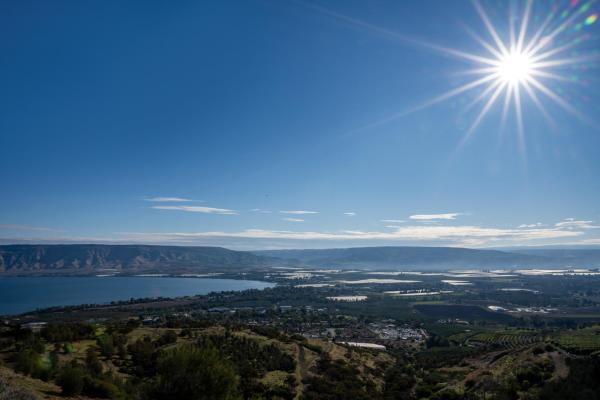 Auf dem Foto ist das Objekt Jacob Ohalo Kinneret in der Stadt Tel Kazir zu sehen.