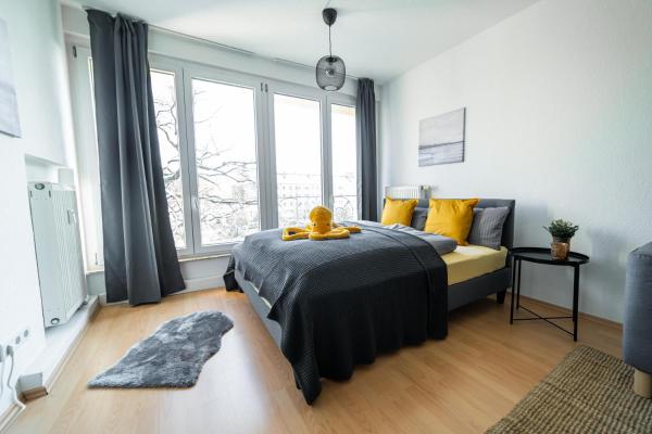 Nella foto è visibile l'oggetto FullHouse - Chemnitz - HS46 - 3 Bedrooms - SmartTV situato nella città di Chemnitz.