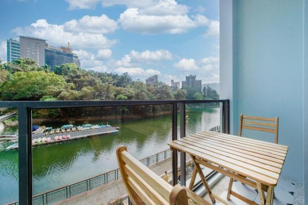 A la foto es mostra l'objecte Water House situat a la ciutat de Yuchi.