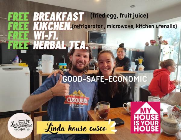 Na zdjęciu widoczny jest obiekt linda house cusco położony w mieście Cuzco.
