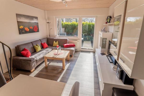 På billedet ses objektet Ferienhaus Wattlöper, FeWo Vermittlung Nordsee beliggende i byen Dangast.