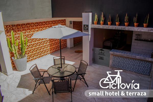 Στη φωτογραφία φαίνεται το αντικείμενο Hotel Ciclovía & Terraza που βρίσκεται στην πόλη La Ciénega.