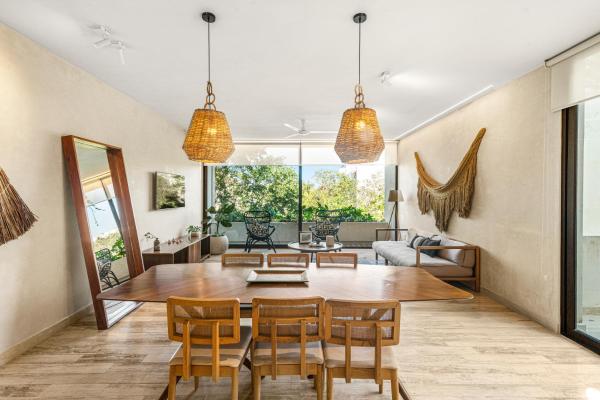 Na foto é possível ver o objeto 307 Amazing jungle view apartment. localizado na cidade de Tulum.