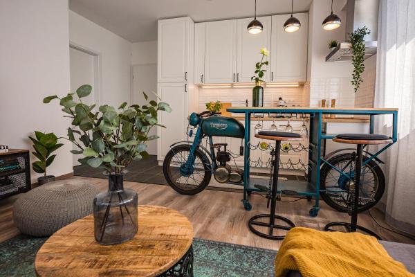 Stylish Oasis Central Apartment With Ac And Parking - 부다페스트