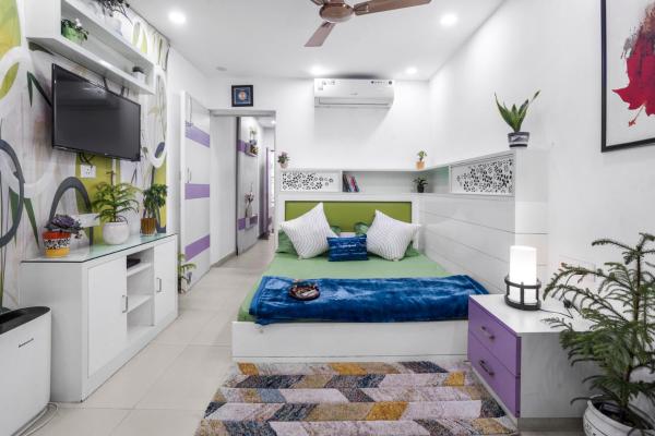 Auf dem Foto ist das Objekt Homlee-Heritage 2 Bedroom-Bharat Mandapam- ITO in der Stadt Neu-Delhi zu sehen.