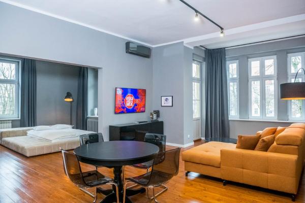 På billedet ses objektet AH Apartamenty - Park beliggende i byen Ełk.