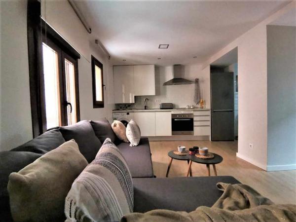 På billedet ses objektet Apartamento Ilarcuris con patio privado beliggende i byen Toledo.