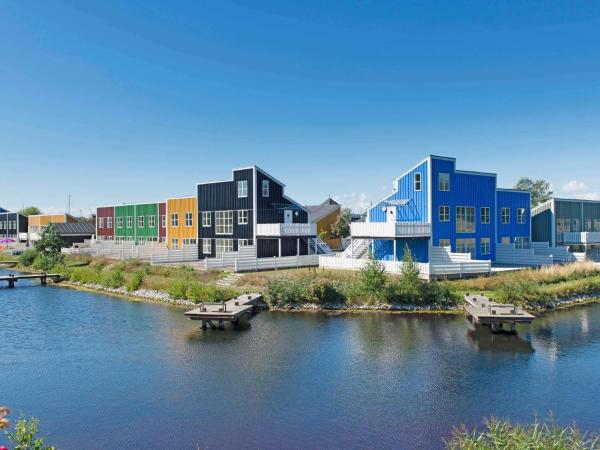 A la foto es mostra l'objecte Holiday home on a holiday park in Ebeltoft situat a la ciutat de Ebeltoft.
