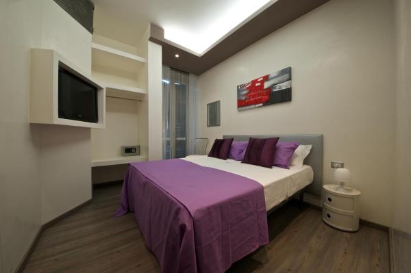 Na fotografii je vidět objekt Roma Naif Rooms nacházející se ve městě Řím.