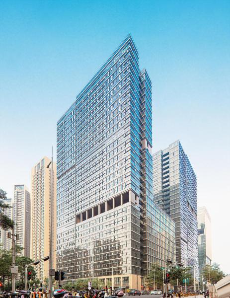 Auf dem Foto ist das Objekt Atour Hotel Shenzhen Baoan Vanke Star City in der Stadt Fenghuangwei zu sehen.