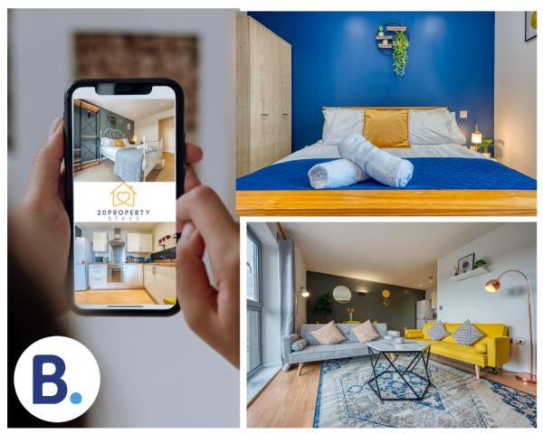 Nella foto è visibile l'oggetto Cute 2 bed flat in the heart of Derby By 20Property Stays Short Lets & Serviced Accommodation situato nella città di Derby.