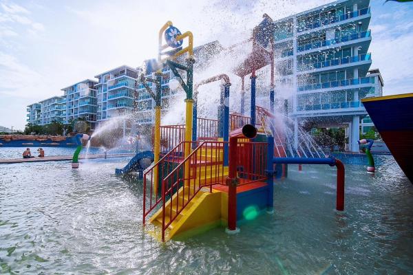 Hua Hin My Resort 3br Family Condo Free Water Park Walk To Beach & Cicada Night Market หัวหิน ห้องแฟมมิลี่ 3 ห้องนอน ฟรีสวนน้ำ ใกล้ทะเลและตลาดซิเคด้า - Hua Hin