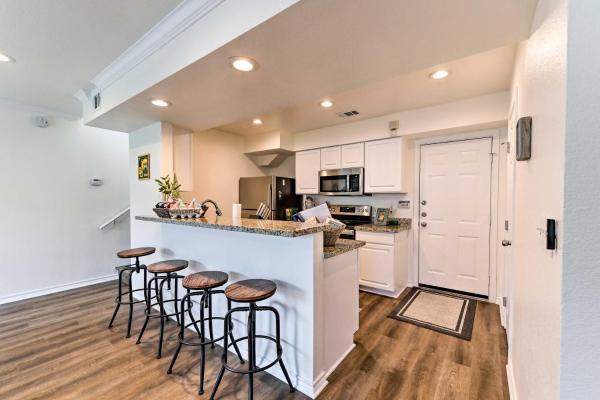 Na zdjęciu widoczny jest obiekt Walk to Baylor University Waco Townhome położony w mieście Waco.