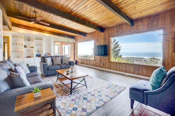 A la foto es mostra l'objecte Ocean Vista Gold Beach Getaway! situat a la ciutat de Gold Beach.