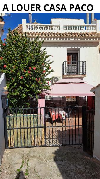 Na fotografii je vidět objekt CASA PACO - Maison Andalousie nacházející se ve městě Cútar.