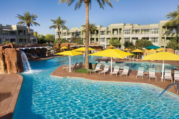 A la foto es mostra l'objecte Marriott's Canyon Villas situat a la ciutat de Phoenix.
