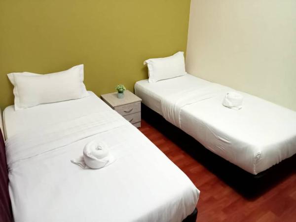 Na fotografii je vidět objekt Aeropod Hostel Economy Twin Room nacházející se ve městě Kapayan.