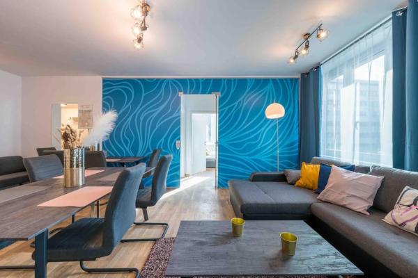 A la foto es mostra l'objecte BIG 7RMS City Central Loft, 1ALocation situat a la ciutat de Berlín.