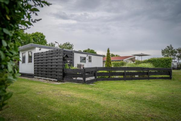 Na fotografii je vidět objekt 3 persoons Chalet ZAZA nacházející se ve městě Westerland.
