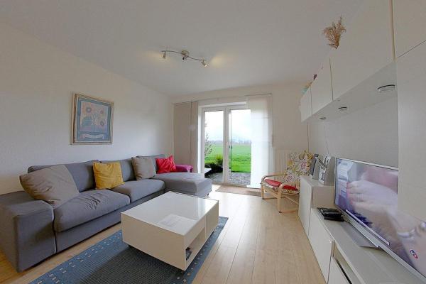 A la foto es mostra l'objecte MU34a Terrassenwohnung Muschelweg situat a la ciutat de Dorum Neufeld.